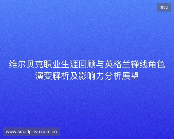 维尔贝克职业生涯回顾与英格兰锋线角色演变解析及影响力分析展望